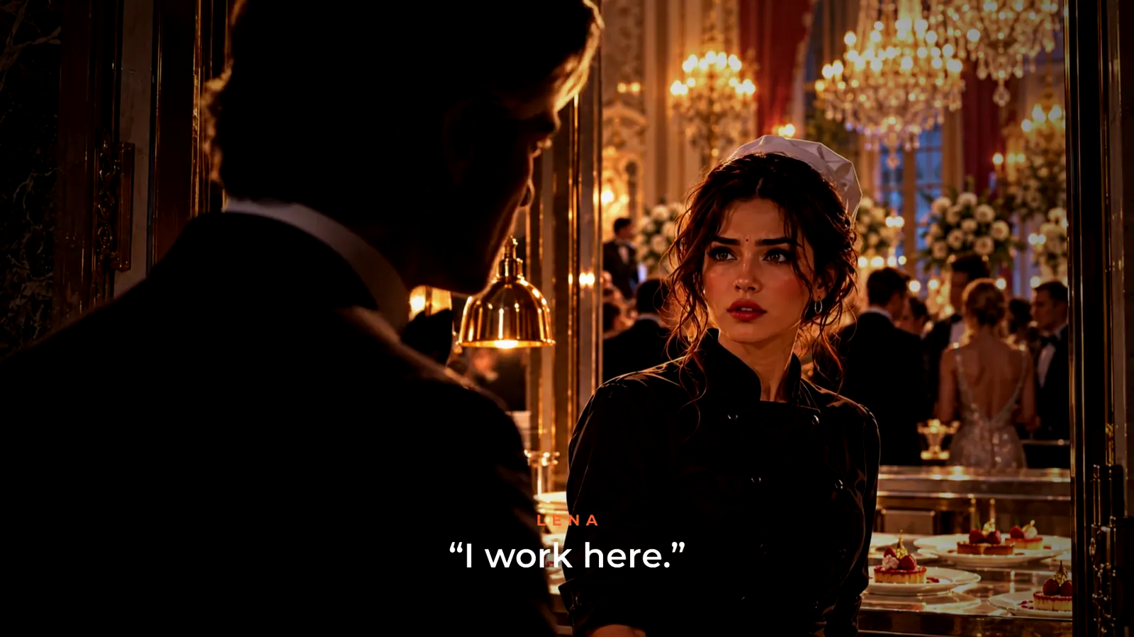 « I work here. »